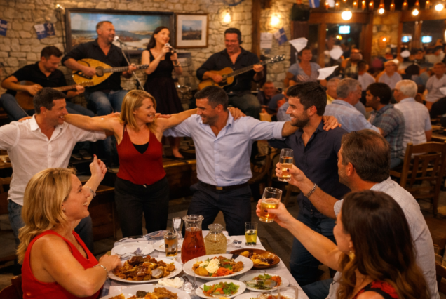 BAYRAM A ÖZEL YUNANİSTAN  GÜMÜLCİNE TAVERNA GECESİ