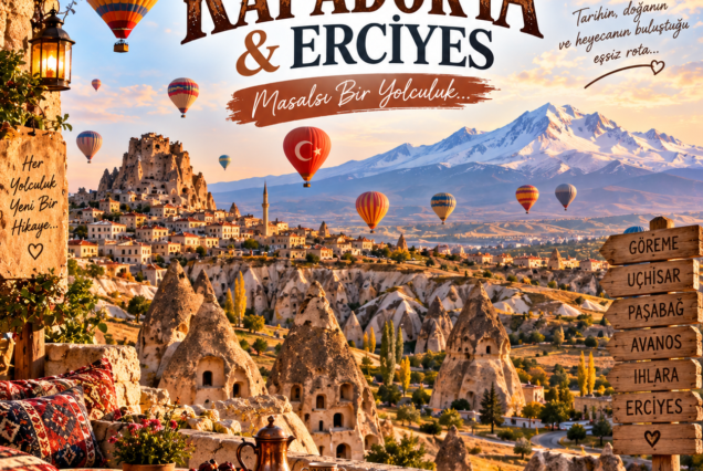❄️ KAPADOKYA & ERCİYES TURU 22-25 OCAK 2027❄️