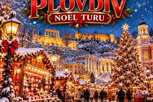 BULGARİSTAN PLOVDİV NOEL PAZARI TURU 30 EURO 13 ARALIK
